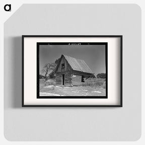 アートポスター-Abandoned Homes in the Widtsoe Area - ドロテア ラング Poster.