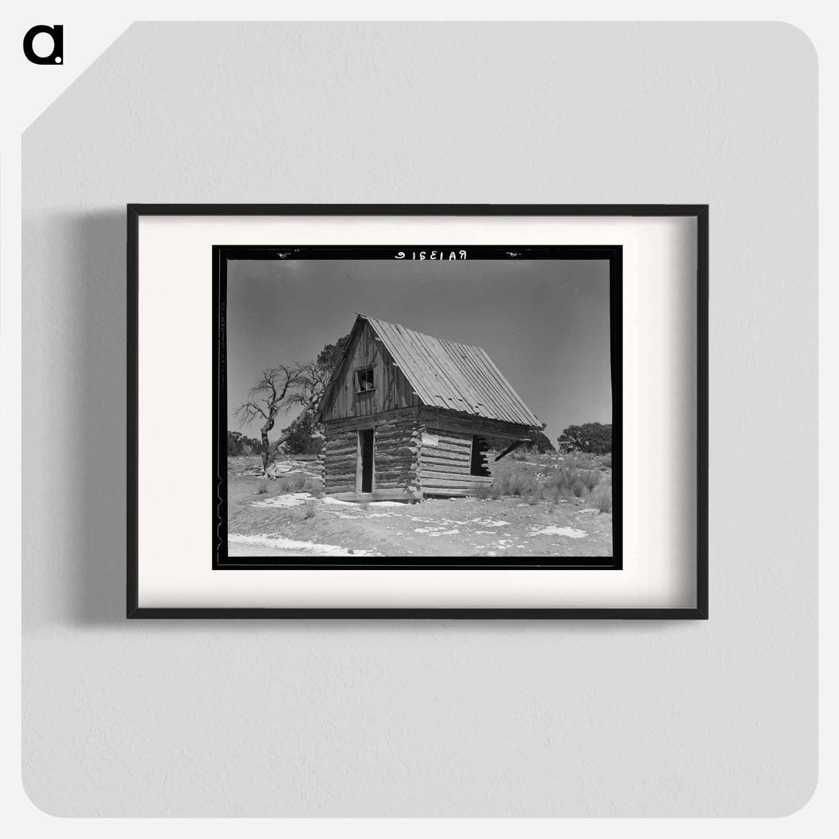 Abandoned Homes in the Widtsoe Area - Dorothea Lange Poster.