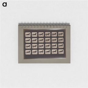 アートメモ帳-Trotting Horses
 - エドワード マイブリッジ Memo.
