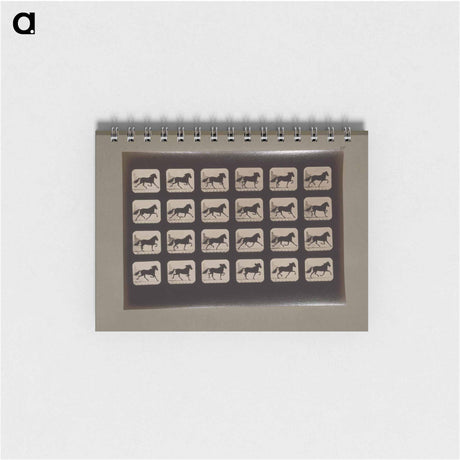 アートメモ帳-Trotting Horses
 - エドワード マイブリッジ Memo.