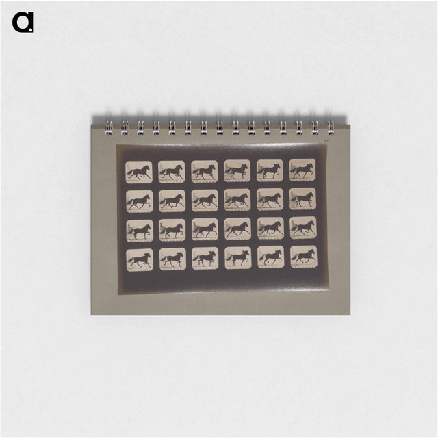 アートメモ帳-Trotting Horses
 - エドワード マイブリッジ Memo.
