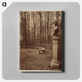 アートパネル-Versailles, Bosquet de l'arc de triomphe
 - ウジェーヌ アジェ Canvas.