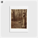 アートポストカード-Versailles, Bosquet de l'arc de triomphe
 - ウジェーヌ アジェ Postcard.
