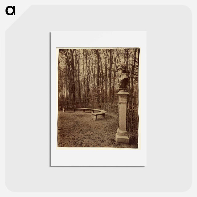 アートポストカード-Versailles, Bosquet de l'arc de triomphe
 - ウジェーヌ アジェ Postcard.