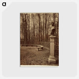 アートポストカード-Versailles, Bosquet de l'arc de triomphe
 - ウジェーヌ アジェ Postcard.