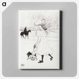 アートパネル-In the Woods - アンリ ド トゥールーズ ロートレック Canvas.