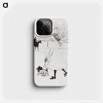 In the Woods - アンリ ド トゥールーズ ロートレック Phone Case.