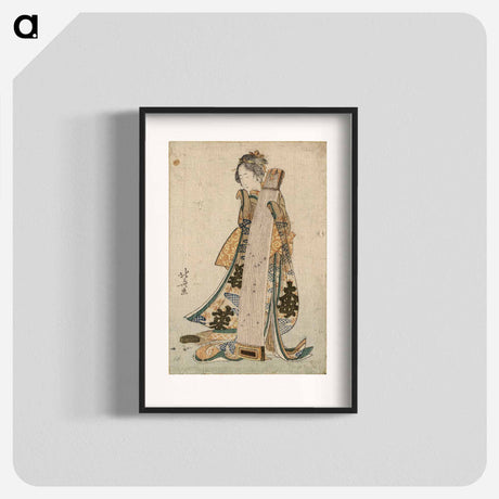 アートポスター-Hokusai's woman - 葛飾 北斎 Poster.