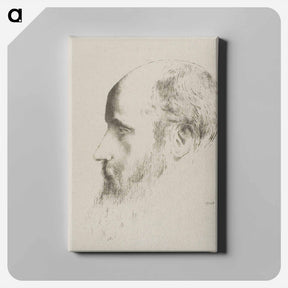 アートパネル-Edouard Vuillard - オディロン ルドン Canvas.