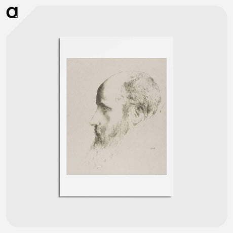 アートポストカード-Edouard Vuillard - オディロン ルドン Postcard.