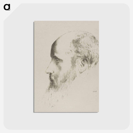 アートポストカード-Edouard Vuillard - オディロン ルドン Postcard.