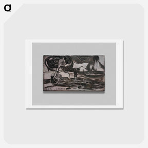 アートポストカード-Maruru (Offerings of Gratitude) - ポール ゴーギャン Postcard.
