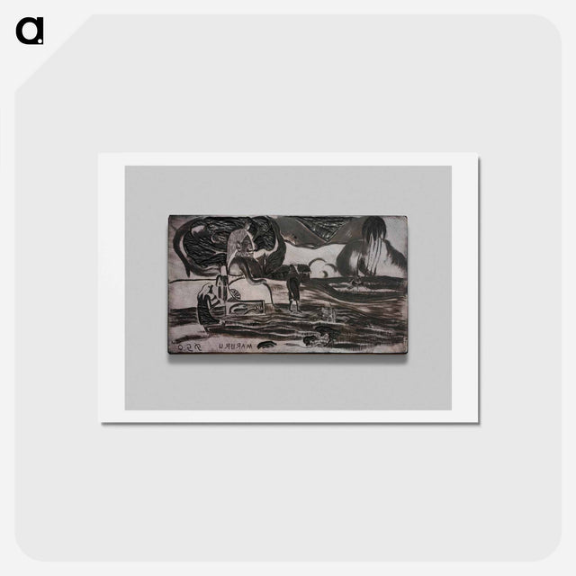 アートポストカード-Maruru (Offerings of Gratitude) - ポール ゴーギャン Postcard.