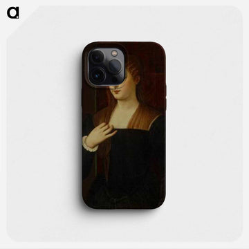 Giulia Gonzaga - ティツィアーノ ヴェチェッリオ Phone Case.