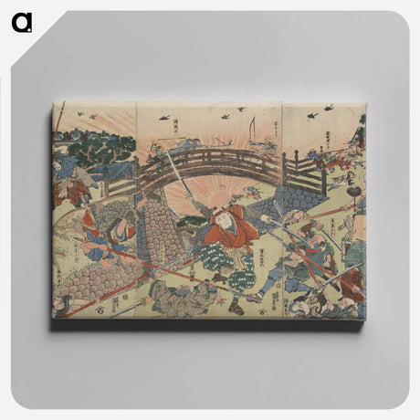 アートパネル-Iga goe norikake kappa
 - 歌川 国貞 Canvas.
