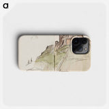 (unknown)part of a sketchbook - アルバート エーデルフェルト Phone Case.