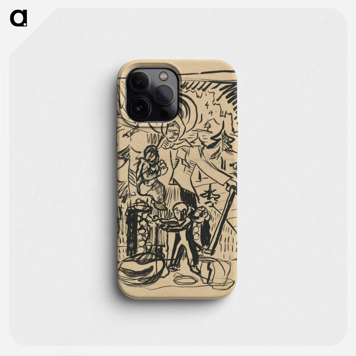 Slovak madonna - アーノルド ピーター ワイズ クビンチャン Phone Case.