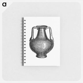 アートメモ帳-European Vase Illustration
 - 大英図書館 Memo.