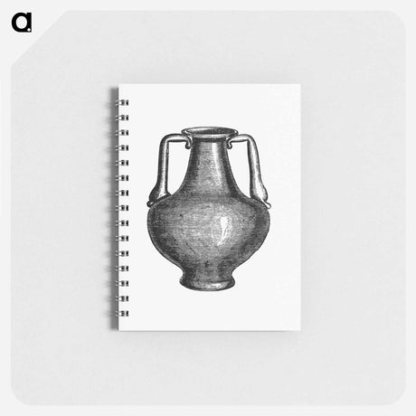 アートメモ帳-European Vase Illustration
 - 大英図書館 Memo.