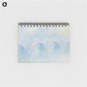 アートメモ帳-Waterloo Bridge - クロード モネ Memo.