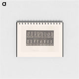 アートメモ帳-Posing Pouches
 - エドワード マイブリッジ Memo.
