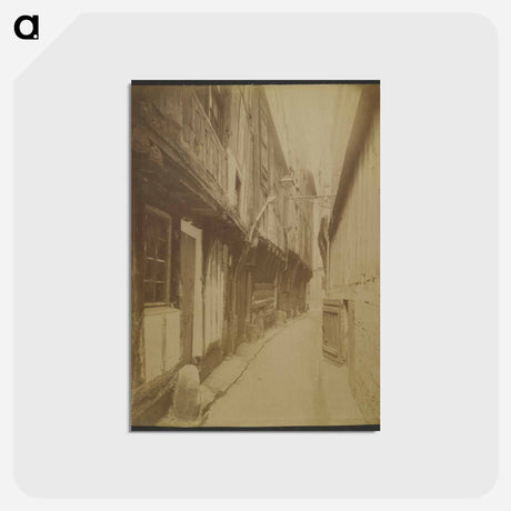アートポストカード-Rouen, Impasse des Hauts-Mariages
 - ウジェーヌ アジェ Postcard.