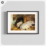 Three Oxen - John Singer Sargent Poster.