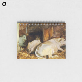 アートメモ帳-Three Oxen - ジョン シンガー サージェント Memo.