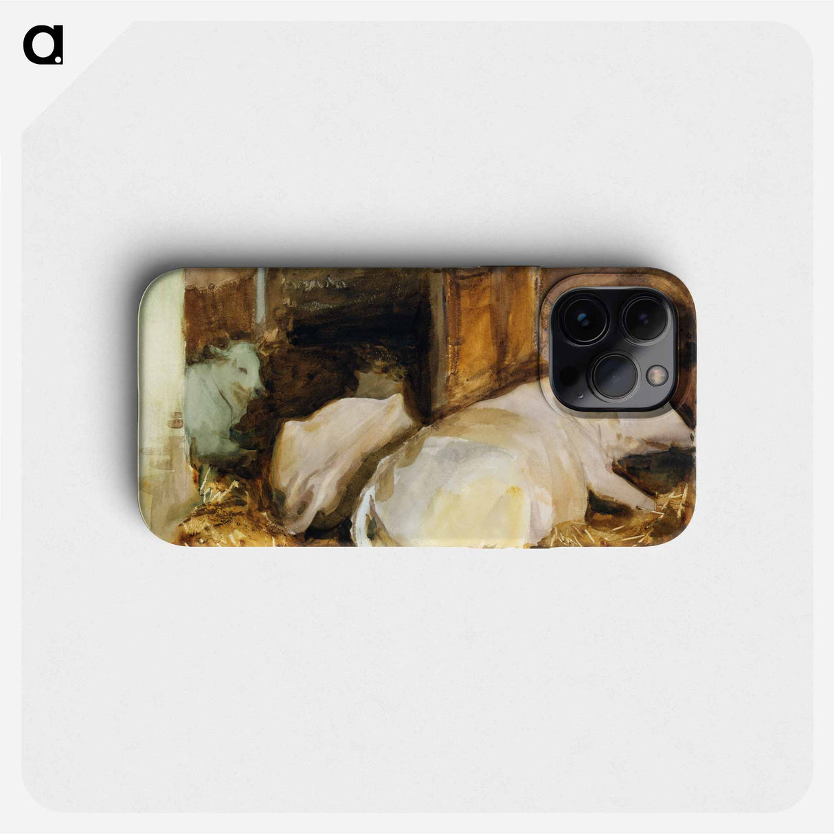 Three Oxen - John Singer Sargent Phone Case.