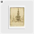 アートポストカード-Church of Saint Mary-le-Strand
 - ジョセフ ペネル Postcard.