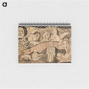 アートメモ帳-Soyez amoureuses, vous serez heureuses (Love, and You Will be Happy) - ポール ゴーギャン Memo.