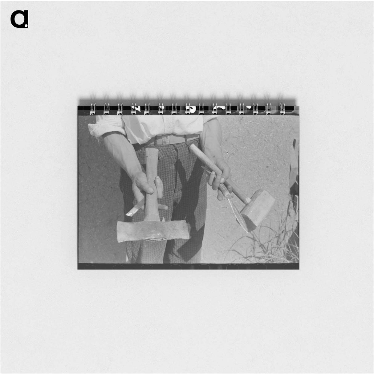 アートメモ帳-Interceptor Plane, Lake Muroc
 - ラッセル リー Memo.