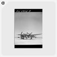 アートポストカード-Interceptor Plane, Lake Muroc
 - ラッセル リー Postcard.