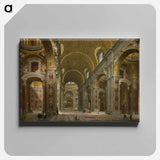 アートパネル-Interior of St. Peter's
 - セントルイス美術館 Canvas.