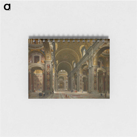 アートメモ帳-Interior of St. Peter's
 - セントルイス美術館 Memo.