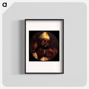 アートポスター-St Ambrose - ティツィアーノ ヴェチェッリオ Poster.