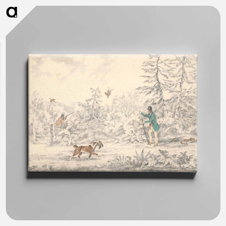 アートパネル-Pheasant Shooting
 - イェール大学アートギャラリー Canvas.
