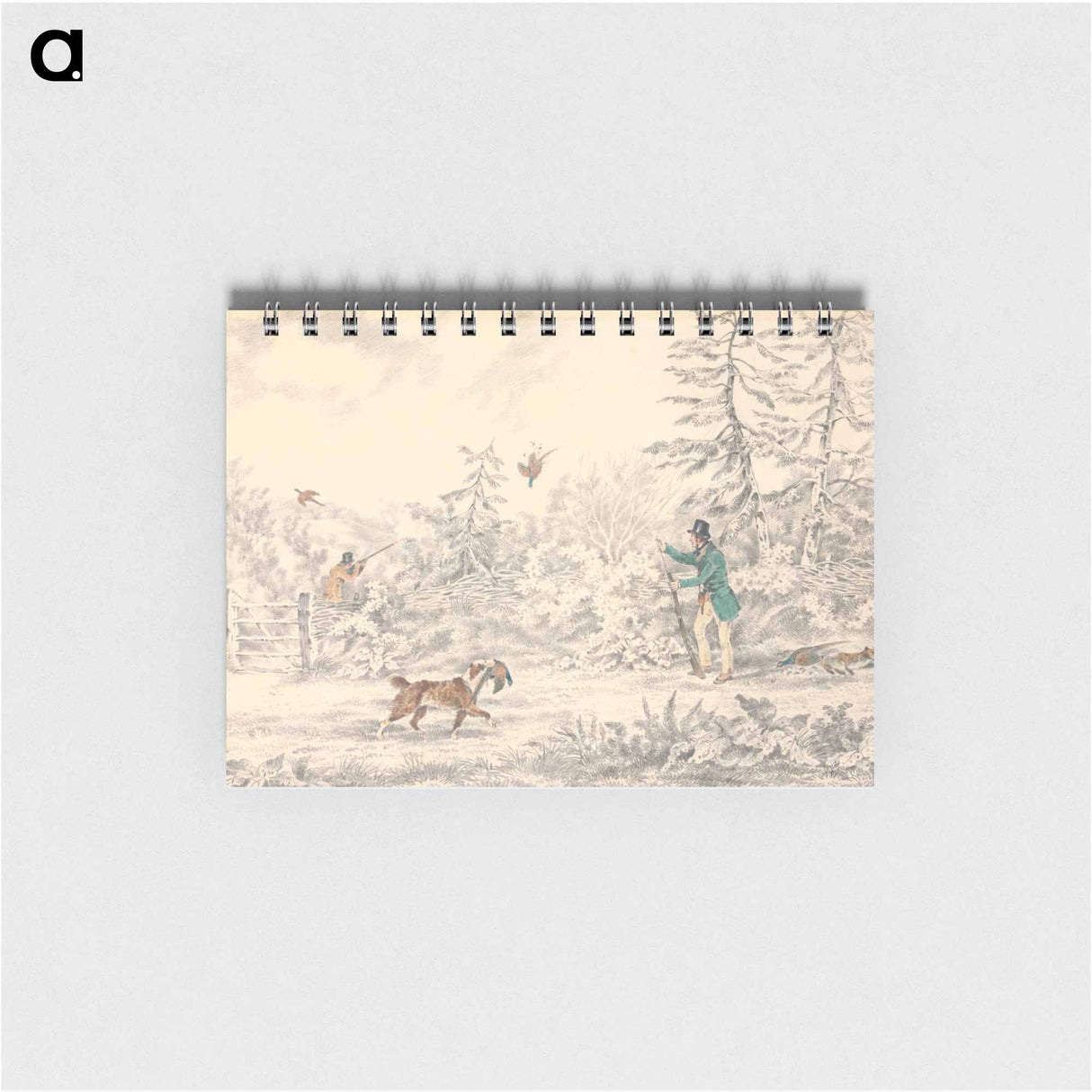 アートメモ帳-Pheasant Shooting
 - イェール大学アートギャラリー Memo.