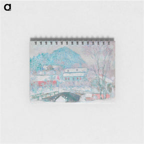 アートメモ帳-Sandvika, Norway - クロード モネ Memo.