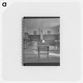 アートメモ帳-Interior of eastern Oregon one-room county school - ドロテア ラング Memo.