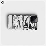 Nudes - Ernst Ludwig Kirchner Phone Case.