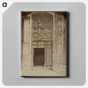 アートパネル-Beauvais, Porte Cathédrale
 - ウジェーヌ アジェ Canvas.