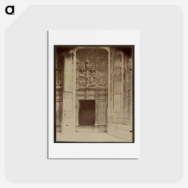 アートポストカード-Beauvais, Porte Cathédrale
 - ウジェーヌ アジェ Postcard.