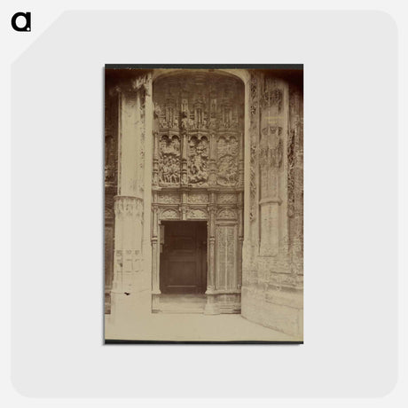 アートポストカード-Beauvais, Porte Cathédrale
 - ウジェーヌ アジェ Postcard.
