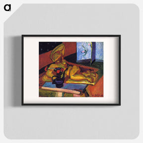 アートポスター-Sculpture and Persian Vase - アンリ マティス Poster.