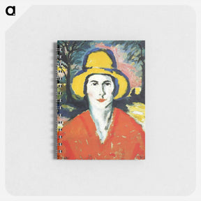 アートメモ帳-Portrait of Woman in Yellow Hat - カジミール マレーヴィチ Memo.