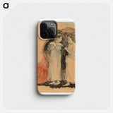 Two Standing Tahitian Women - ポール ゴーギャン Phone Case.