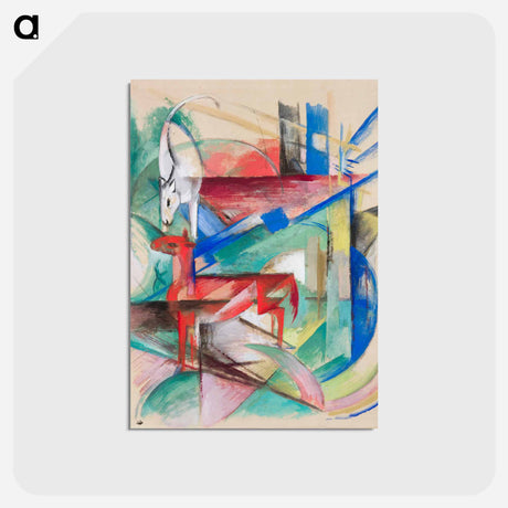 アートポストカード-Landscape with Animals
 - セントルイス美術館 Postcard.