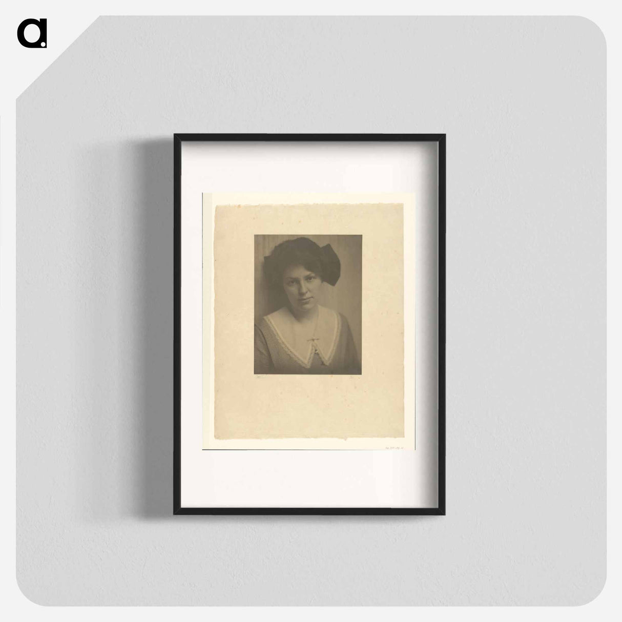Portrait of Marie Rapp - アルフレッド スティーグリッツ Poster.