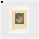 アートポストカード-Portrait of Marie Rapp - アルフレッド スティーグリッツ Postcard.